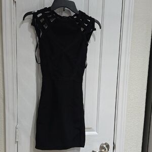 Bebe Elegant Black Women's Dress Size SP